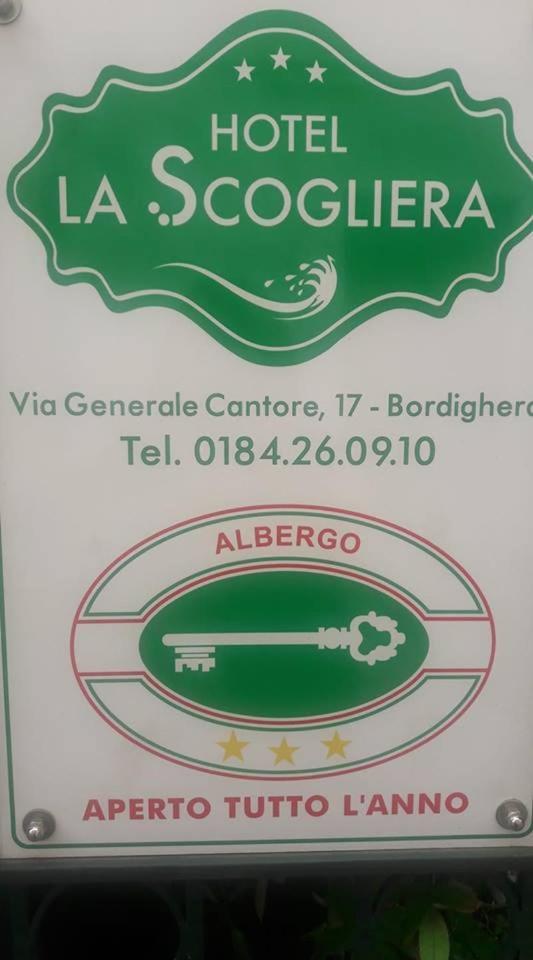 Hotel La Scogliera Бордігера Екстер'єр фото